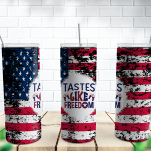 Tastes Like Freedom Tumbler Design