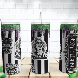 Beetlejuice Tumbler Wrap