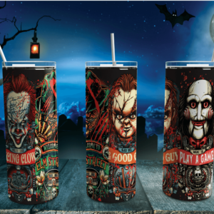 Horror Movie Tumbler Wrap