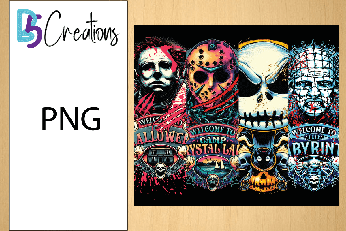 Horror Movie Tumbler Wrap 2 - Image 2