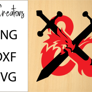 Dragon Arms DnD SVG Design