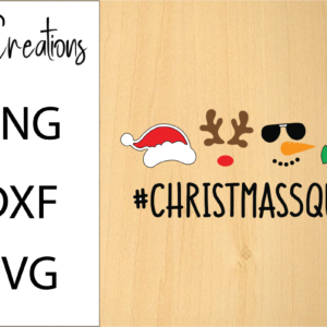 # Christmas Squad SVG Design