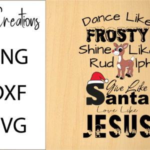 Dance Like Frosty SVG Christmas Design