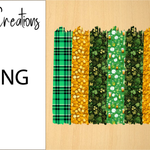 St. Patrick's Day Brushstroke PNG Design