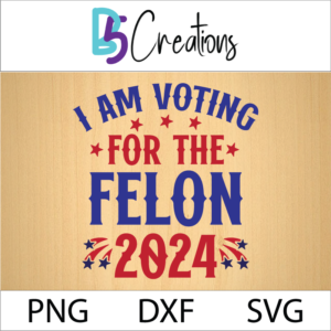 i am voting for the felon 2024